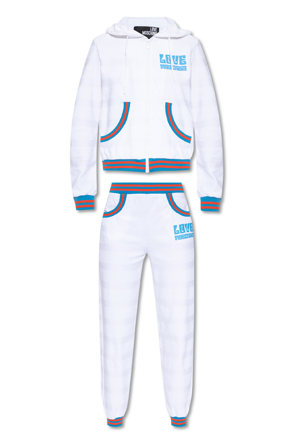 Love moschino mens store tracksuit